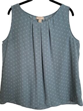 Ladies LOFT outlet blue tank shell SZ XL X-Large